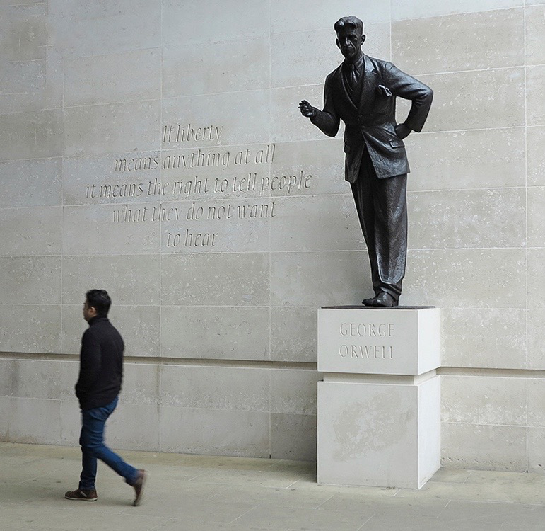 If liberty means anything at all, it means the right to tell people what they do not want to hear