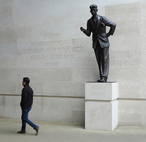 If liberty means anything at all, it means the right to tell people what they do not want to hear
